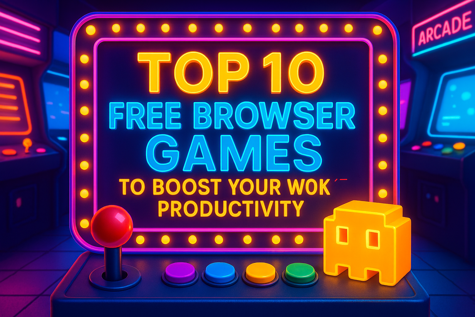 Top 10 Free Browser Games to Boost Your Workday Productivity